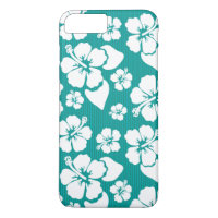 Hawaiian Hibiscus Flower Pattern
