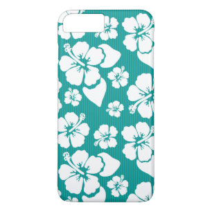 Hawaiian Hibiscus Flower Pattern iPhone 8 Plus/7 Plus Case