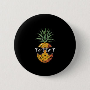 Hawaiian Holiday Aloha Party Beach Cool Pineapple 6 Cm Round Badge