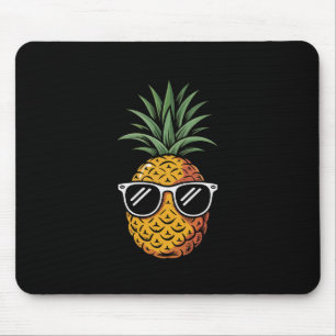 Hawaiian Holiday Aloha Party Beach Cool Pineapple Mouse Pad