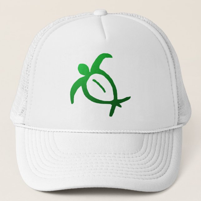 Hawaiian Honu Petroglyph - Hat (Front)
