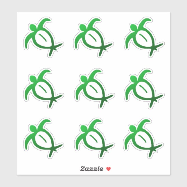 Hawaiian Honu Petroglyph (Sheet) (Sheet)