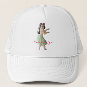 Hawaiian Hula Dancer Thunder_Cove Trucker Hat
