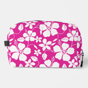 HAWAIIAN HULA (HIBISCUS) HOT PINK DOPP KIT