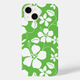HAWAIIAN HULA (HIBISCUS) LIME Case-Mate iPhone 14 CASE
