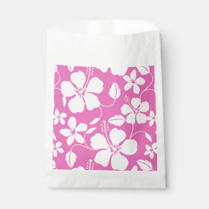 HAWAIIAN HULA (HIBISCUS) PINK FAVOUR BAG