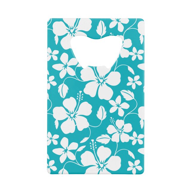 HAWAIIAN HULA (HIBISCUS) TEAL (Front)