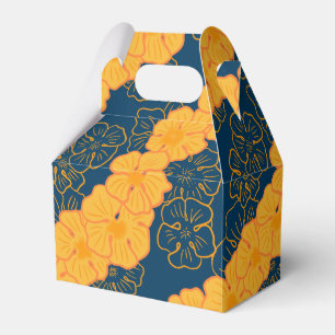 Hawaiian ilima flower favour box