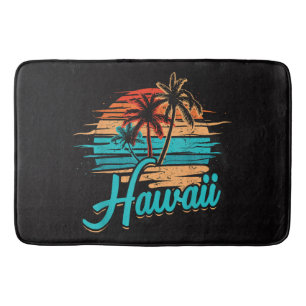 Hawaiian Island Tropical Hawaii Vacation Bath Mat