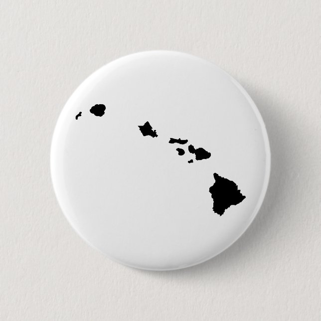 Hawaiian Islands 6 Cm Round Badge (Front)