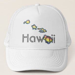 Hawaiian islands Hawaii hat