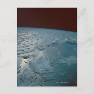 Hawaiian Islands Taken from the Space Shuttle Postcard