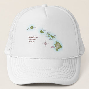 Hawaiian Islands Trucker Hat
