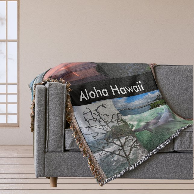 Hawaiian landscape Collection Throw Blanket (Hawaiian landscape Collection Throw Blanket)