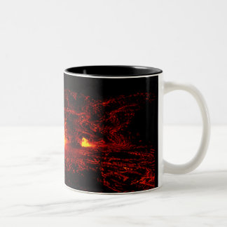 Hawaiian Lava Flow Two-Tone Coffee Mug