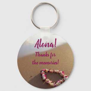 Hawaiian Lei Aloha! Keychain
