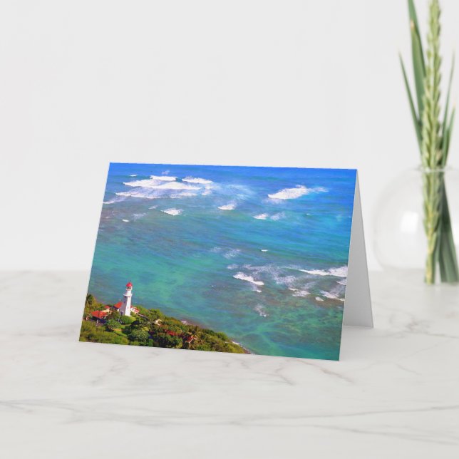 Hawaiian Lighthouse Card (Front)