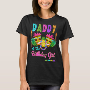 Hawaiian Luau Birthday Party Matching Tiki Outfit T-Shirt