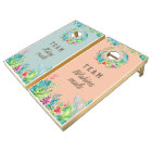 Hawaiian Luau Tropical Garden Bride Groom Wedding