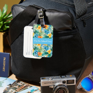 Hawaiian Luggage Tag