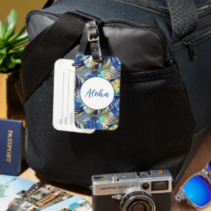 Hawaiian Luggage Tag