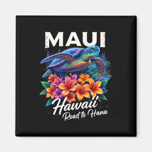 Hawaiian Maui Ocean Beach Hawaii Turtle Vacation G Magnet