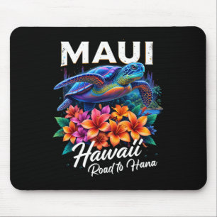 Hawaiian Maui Ocean Beach Hawaii Turtle Vacation G Mouse Pad