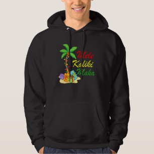 Hawaiian Mele Kalikimaka Christmas Matching Family Hoodie