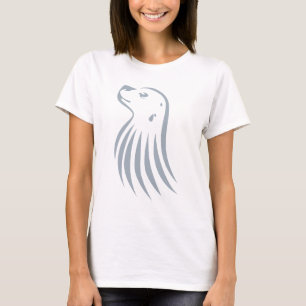 Hawaiian Monk Seal in Swish Drawing Style T-Shirt