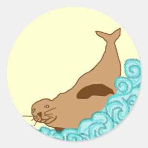 Hawaiian Monk Seal stickers