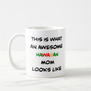hawaiian mum, awesome coffee mug