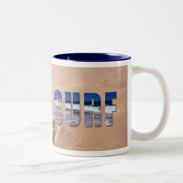 Hawaiian "Nalu-Surf" (Surf) Mug (Right)