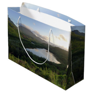 Hawaiian Natural Landscape Photo Large Gift Bag