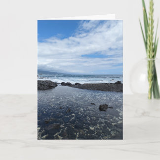 Hawaiian Natural Landscape Photography Card