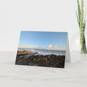 Hawaiian Natural Landscape Photography Thank You Card