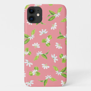 Hawaiian naupaka white flowers iPhone 11 case