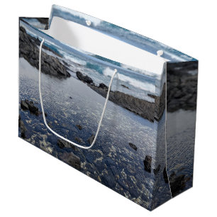 Hawaiian Ocean Landscape Photo Large Gift Bag