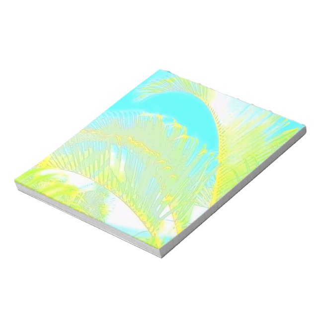 Hawaiian palm notepad (Rotated)