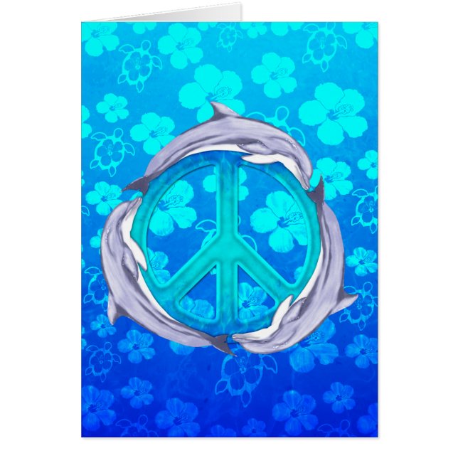 Hawaiian Peace Dolphins (Front)