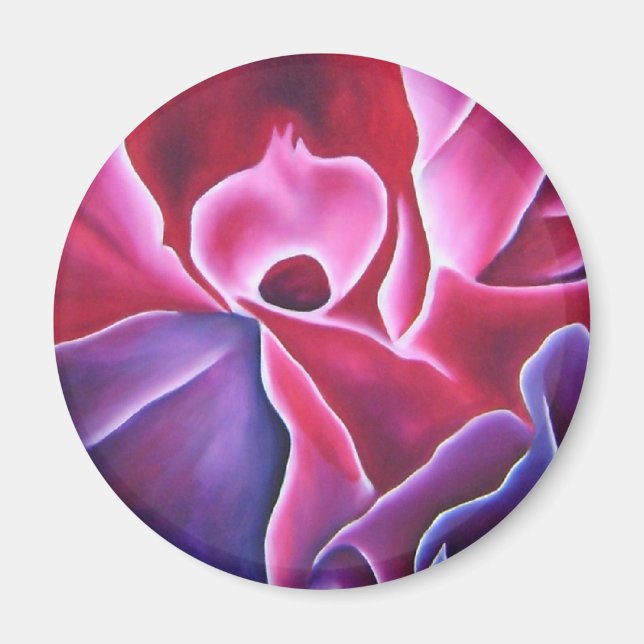 Hawaiian Peace- WithAnF Fine Art Magnet (Front)