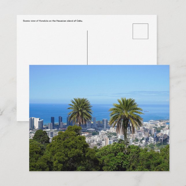 Hawaiian Postcard (Front/Back)