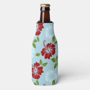 Hawaiian Print Bottle Cooler