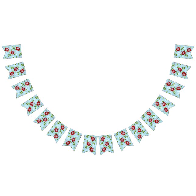 Hawaiian Print Bunting (All)
