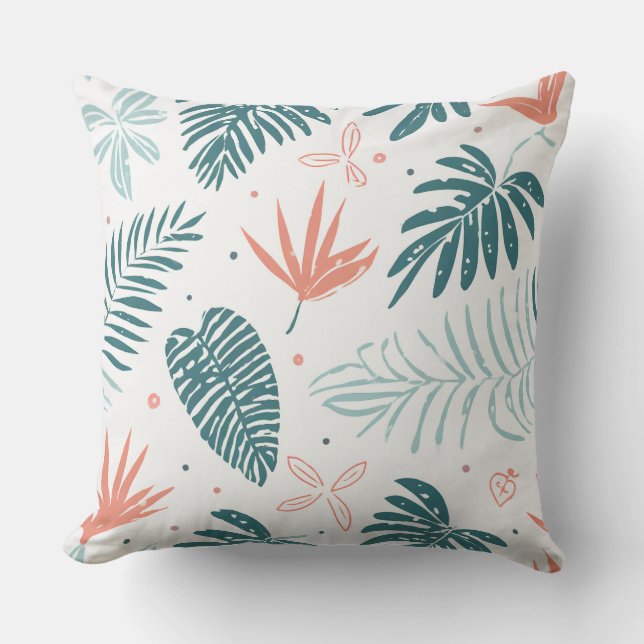 Hawaiian print  cushion (Front)