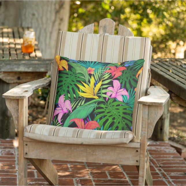 Hawaiian Print Cushion (Chair)
