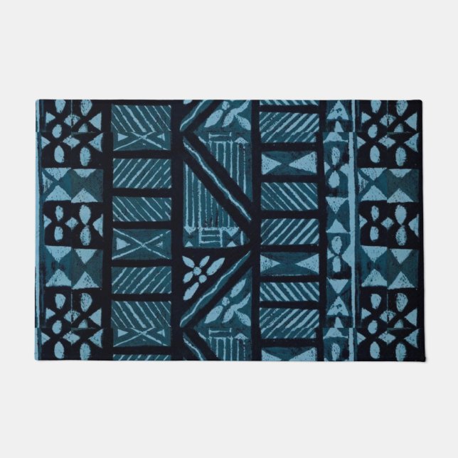 Hawaiian Print Doormat (Front)