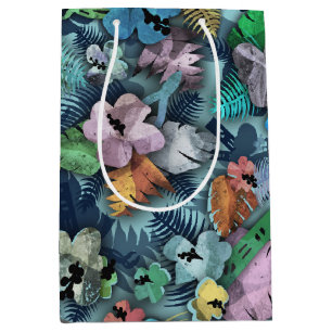 Hawaiian Print for Electrician with Tools Medium Gift Bag