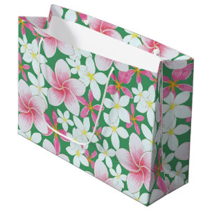 Hawaiian print  large gift bag