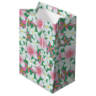 Hawaiian print  medium gift bag