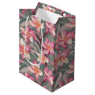 Hawaiian print  medium gift bag